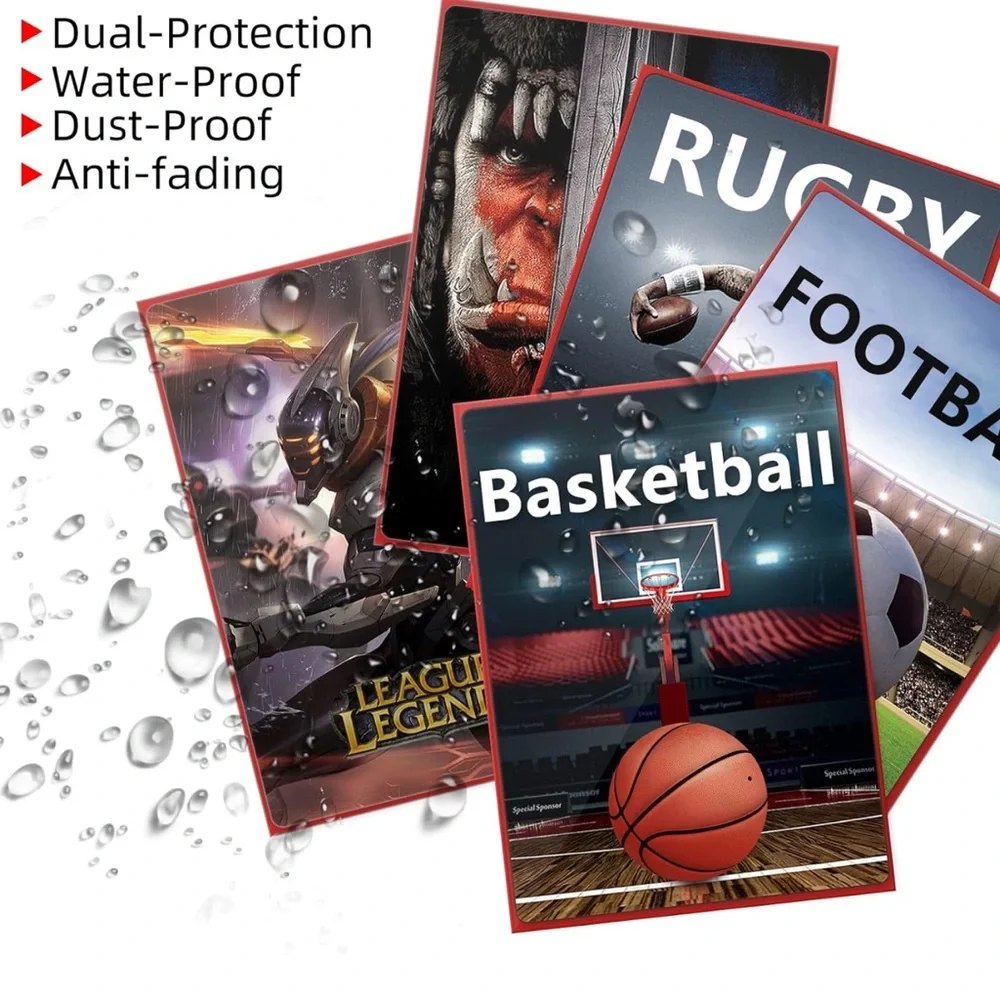 400 counts Mlikero card sleeves for card storage and protection
